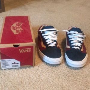 Vans size 8 in boys